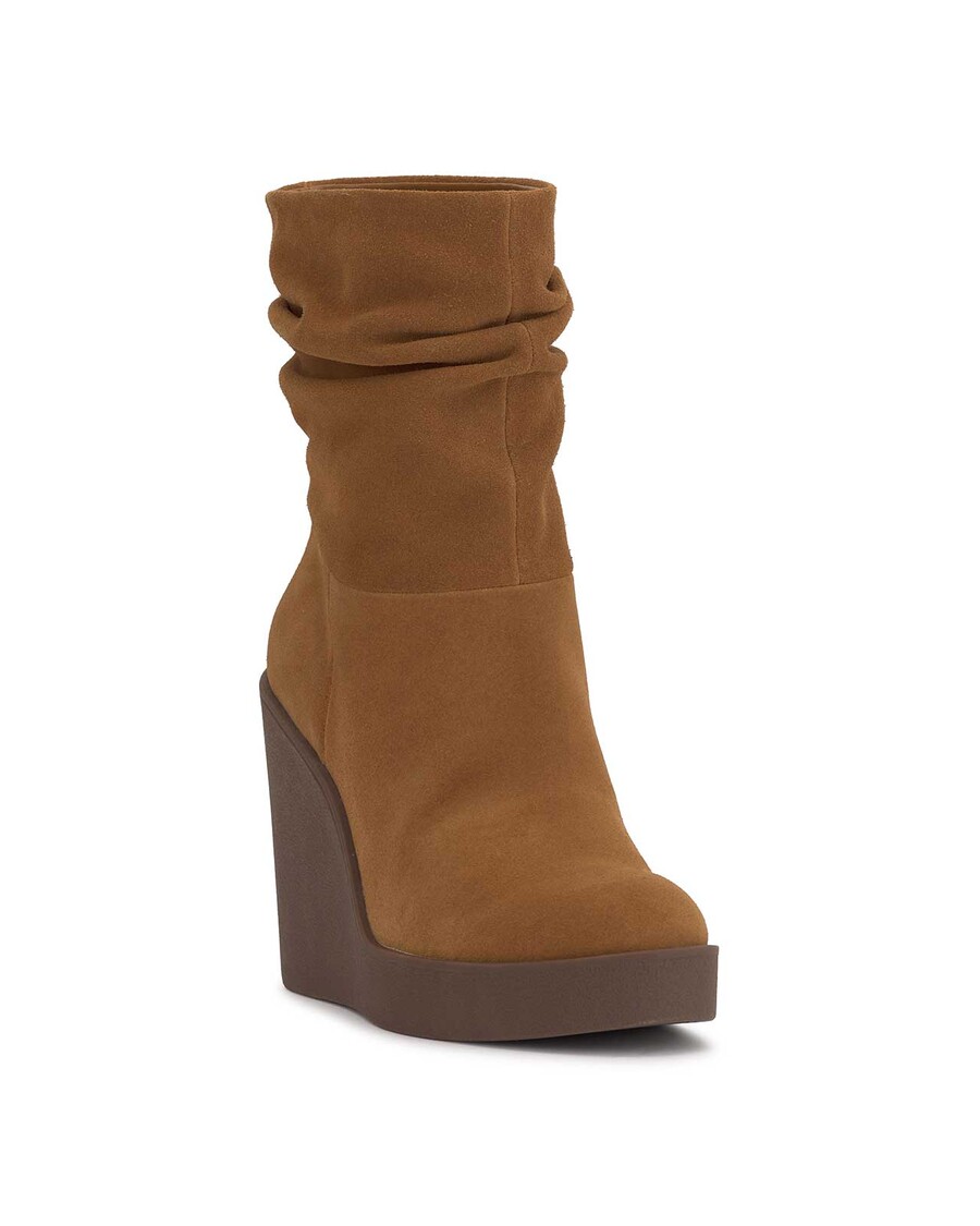 Jessica Simpson Mynette Slouch Wedge Bootie Toscana Tan