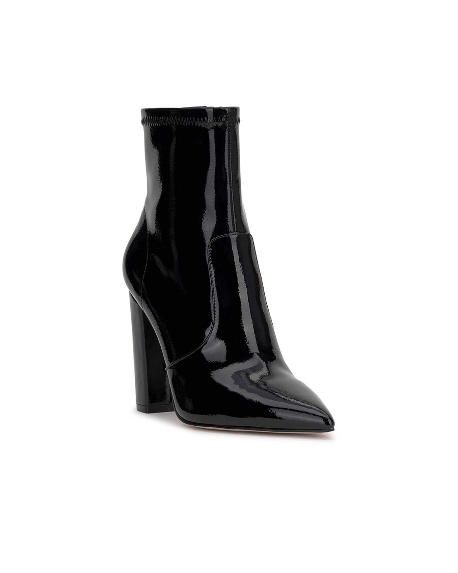 Jessica Simpson Narelle Pointed Toe Bootie in Black Patent
