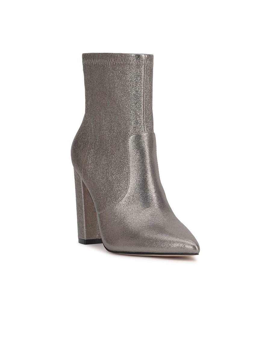 Jessica Simpson Narelle Pointed Toe Bootie in Pewter