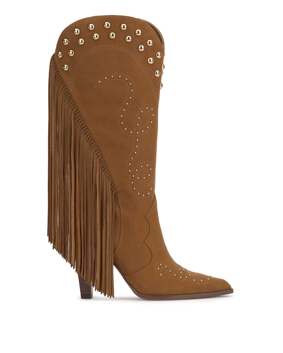 Cizme Cu Franjuri împânzite De Jessica Simpson Rosera în Bronz Toscan