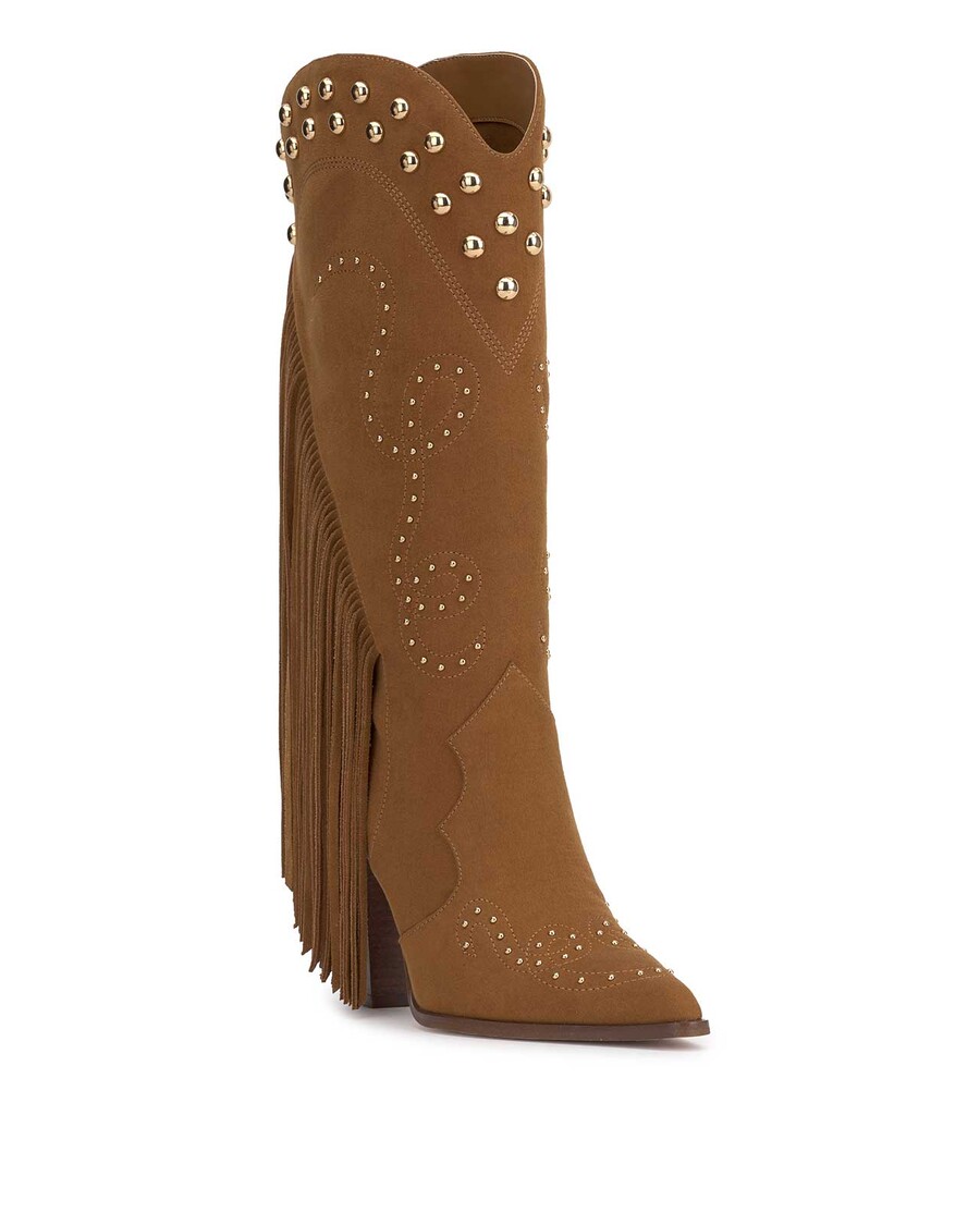Cizme Cu Franjuri împânzite De Jessica Simpson Rosera în Bronz Toscan