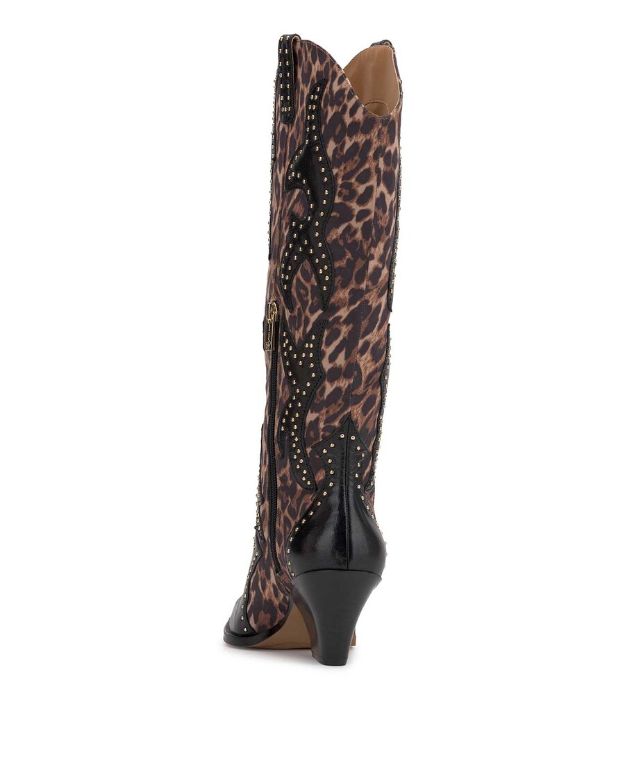 Jessica Simpson Zaikes Westernstøvel I Leopard