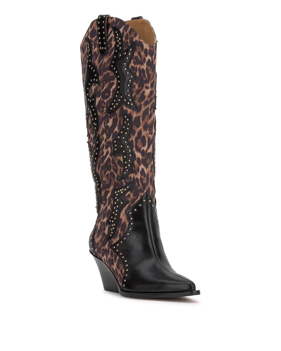 Jessica Simpson Zaikes Westernstøvel I Leopard