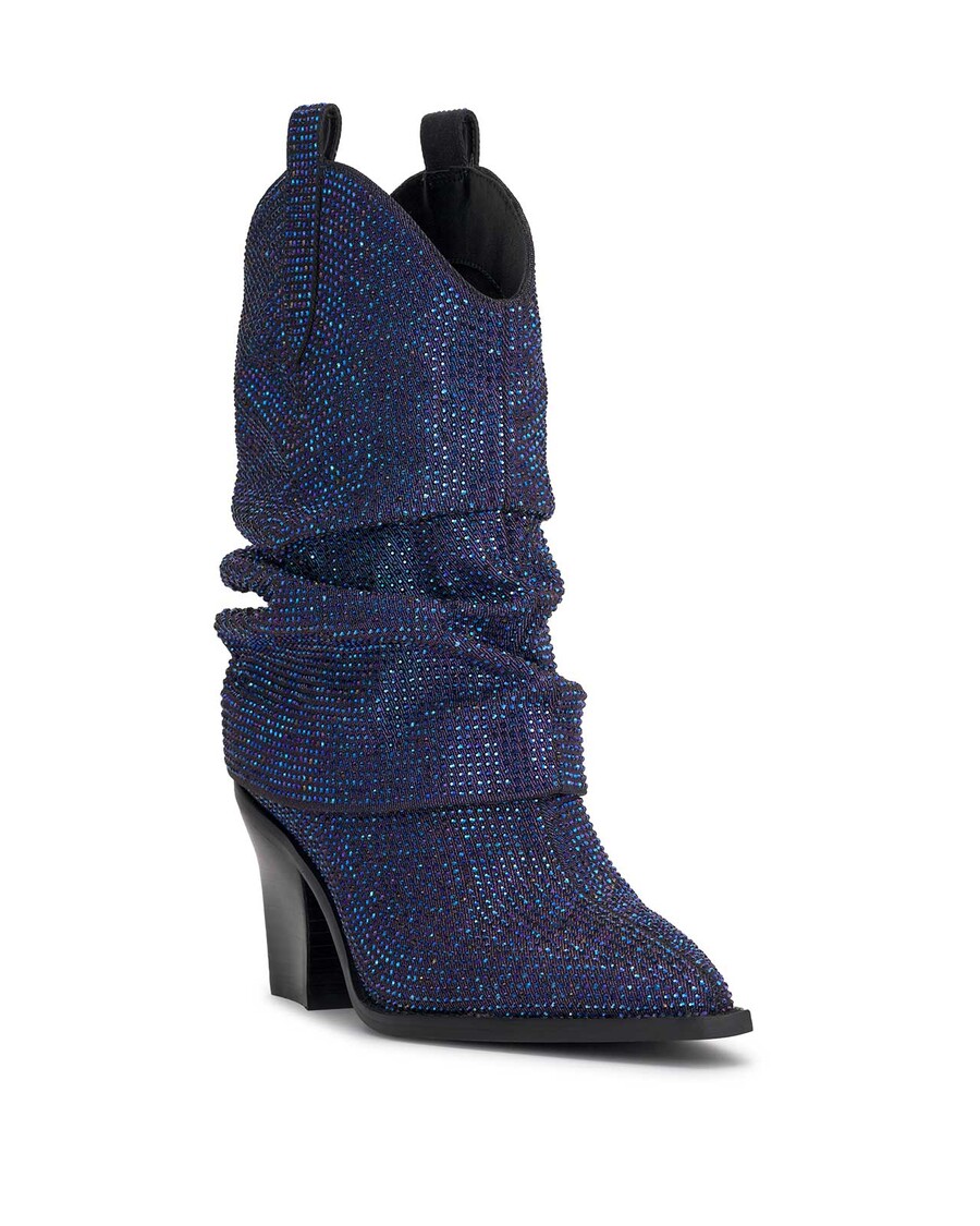 حذاء جيسيكا سيمبسون جيمورا باللون الأزرق منتصف الليل