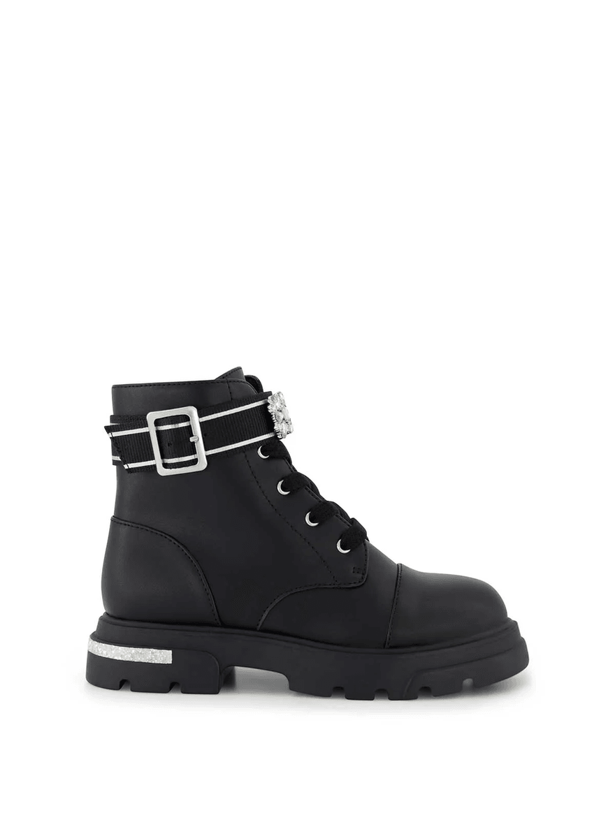 Jessica Simpson Little Girls' Rosa Brooch Boot in Black