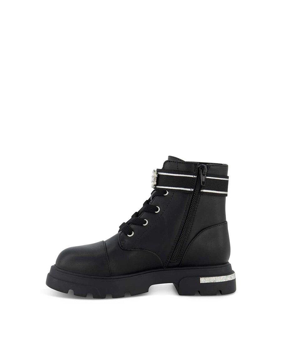 Јессица Симпсон чизма за мале девојчице роса брош у црној боји