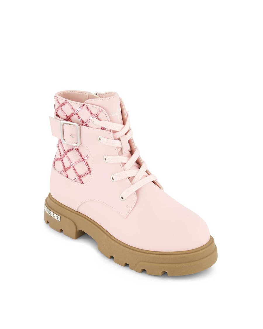 Jessica Simpson Little Girls' Rosa Buckle Boot in Blush