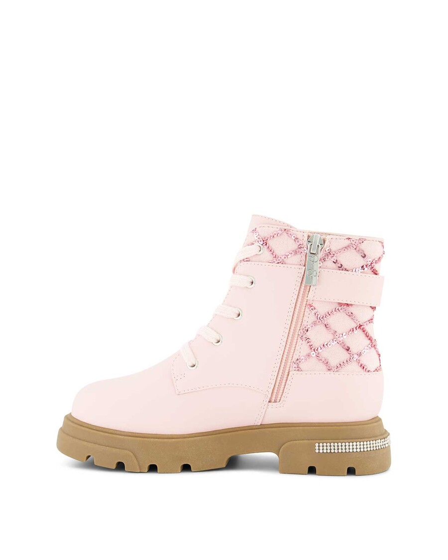 Jessica Simpson Little Girls' Rosa Buckle Boot in Blush