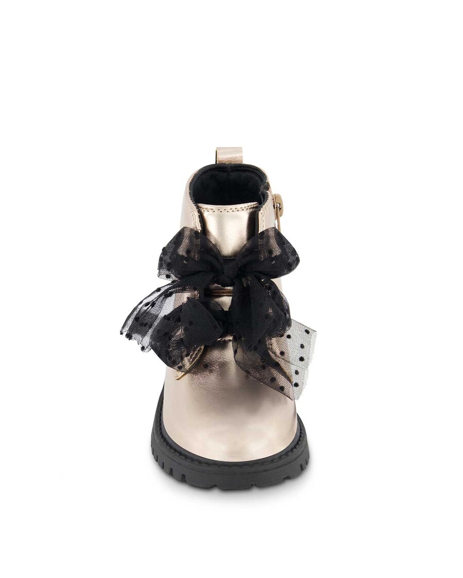 Jessica Simpson Toddler Daria Double Bow Boot in Champagne