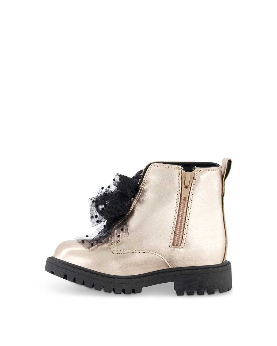 Jessica Simpson Toddler Daria Double Bow Boot in Champagne