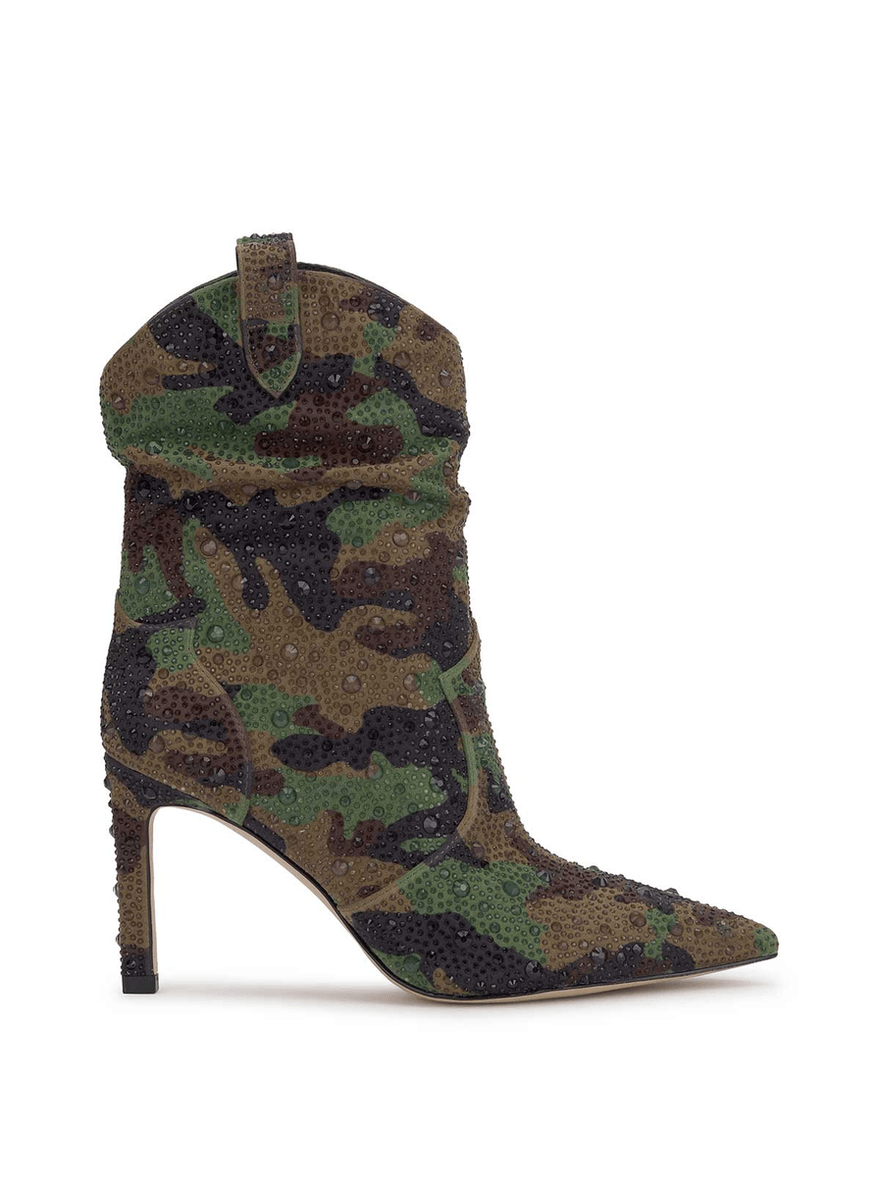 Jessica Simpson Evgena High Heel Boot in Forest Camo