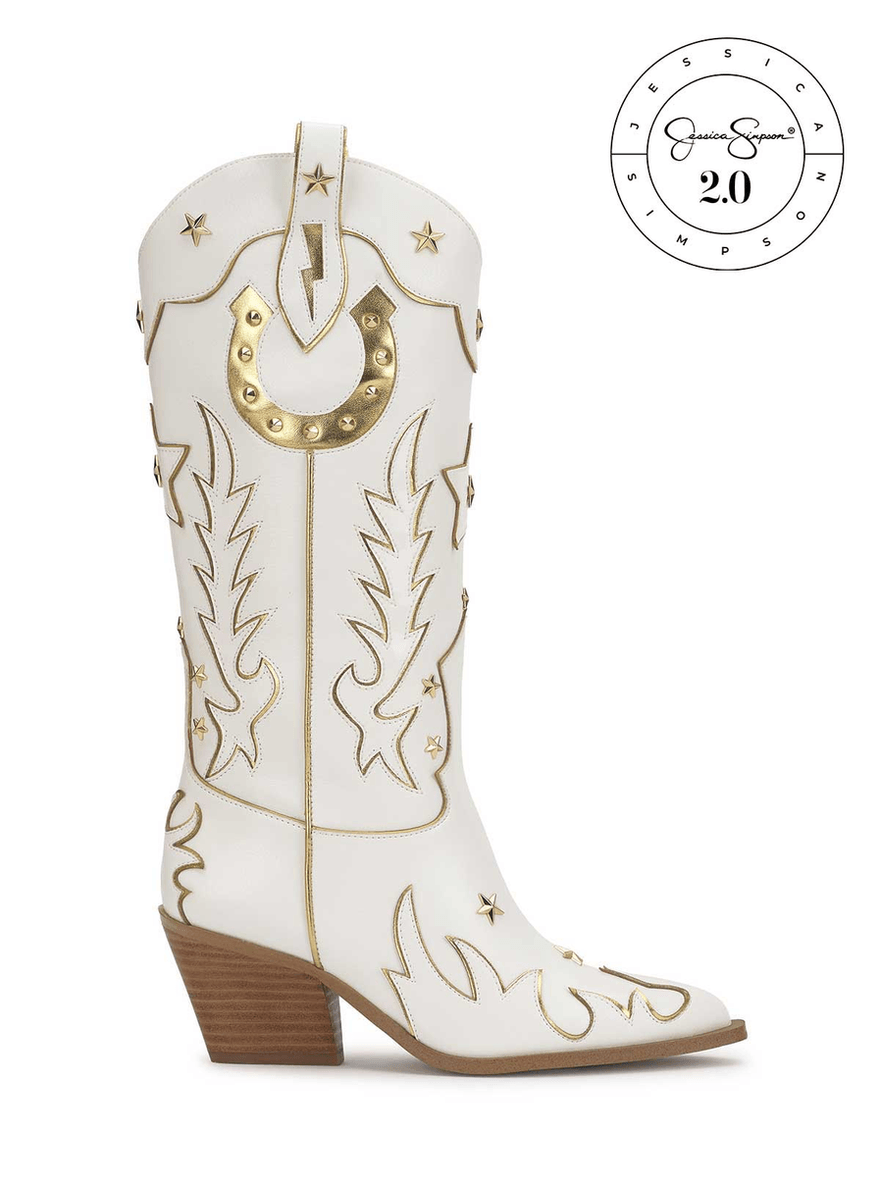Jessica Simpson Zembitti Boot in Bright White