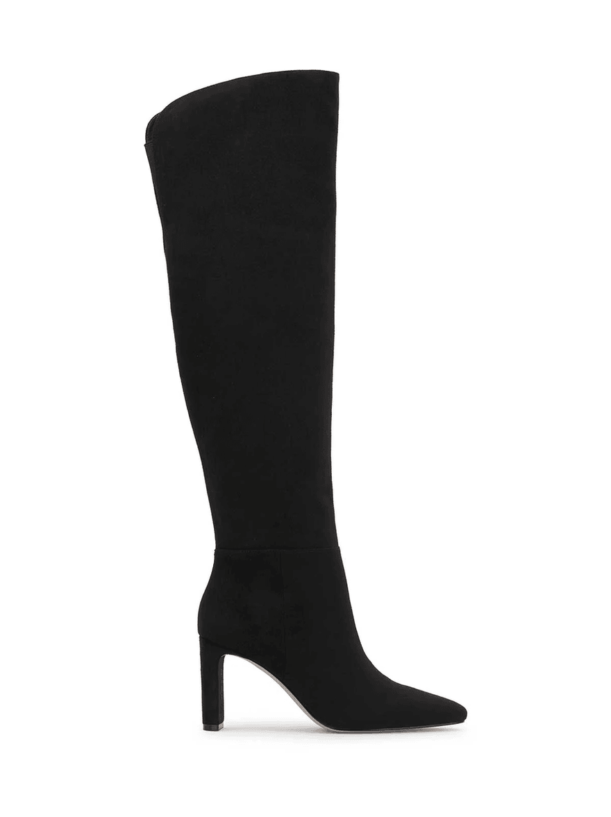 Jessica Simpson Sussta Over The Knee Boot in Black Suede