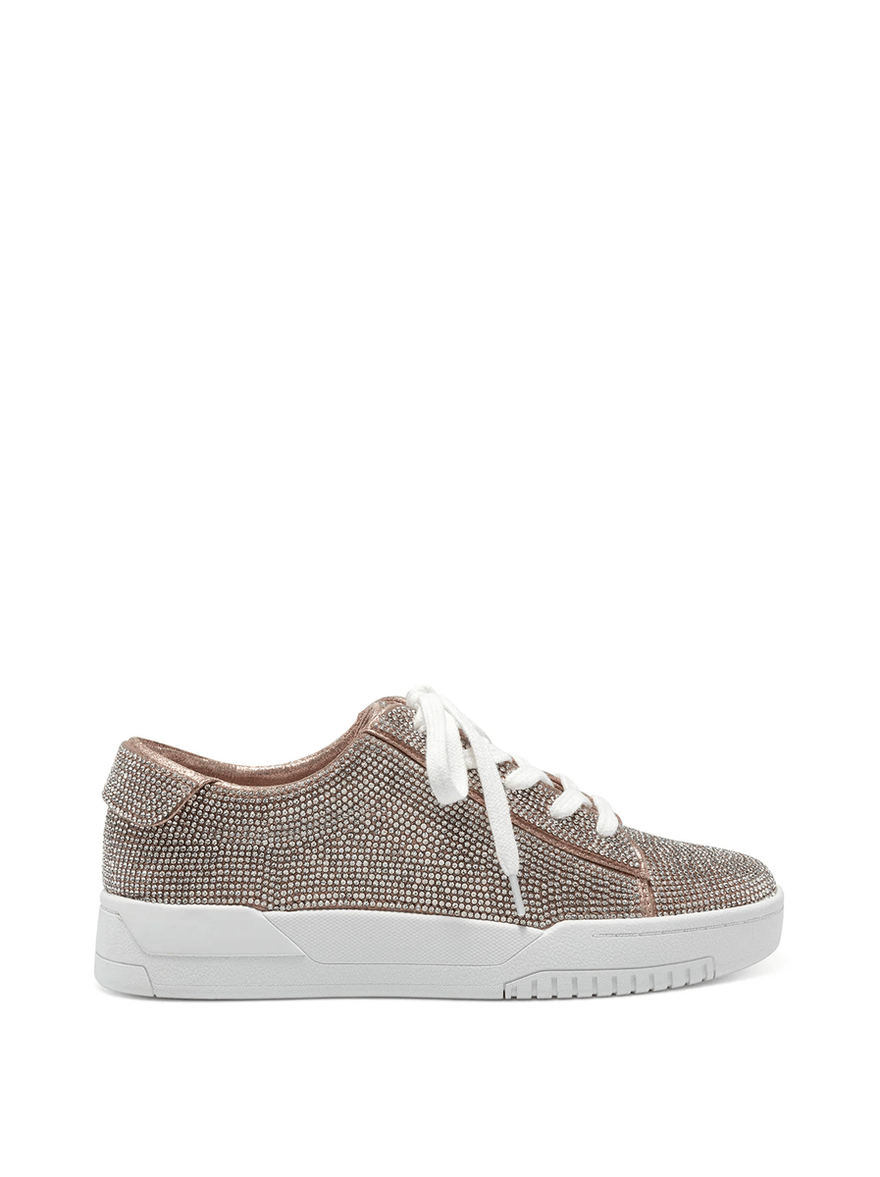 Jessica Simpson Silesta Casual Sneaker in Champagne Sparkle Silesta Champagne Sparkle
