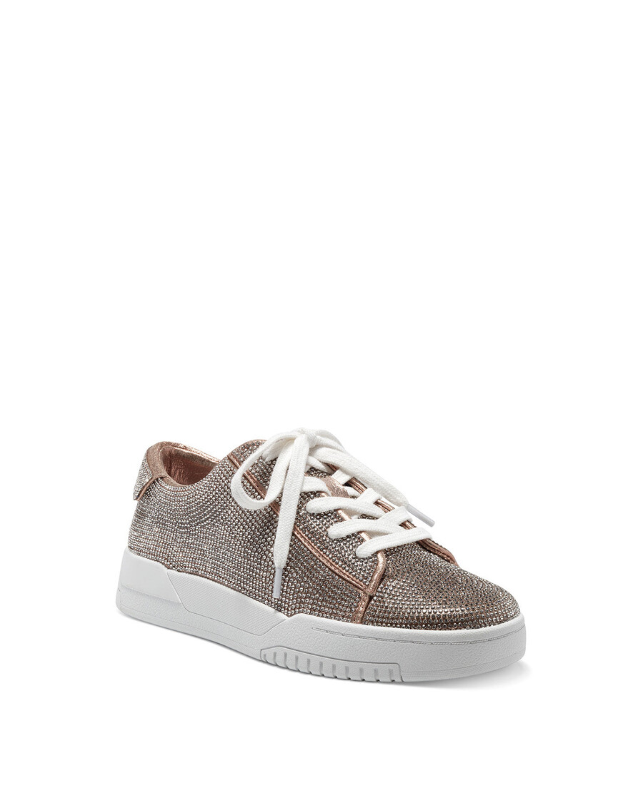 Jessica Simpson Silesta Casual Sneaker in Champagne Sparkle