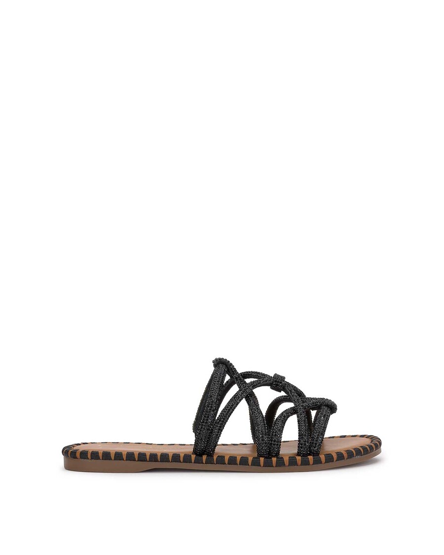 Jessica Simpson Briellea Embellished Sandal in Black
