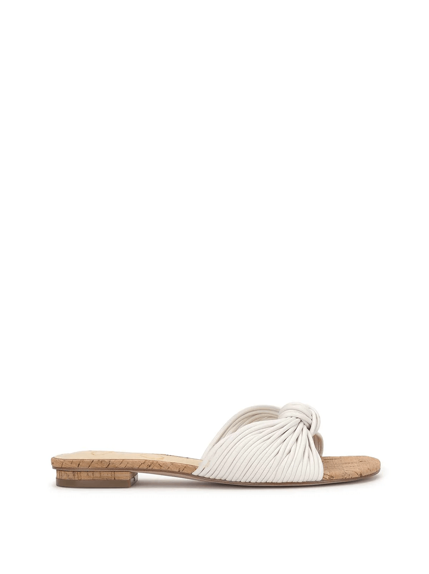 Jessica Simpson Dydra Knotted Flat Sandal in White