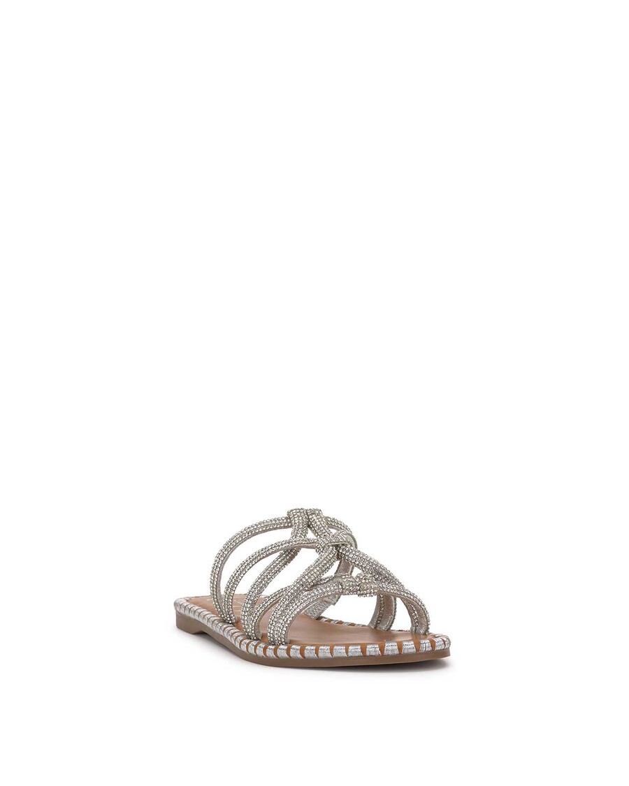Jessica Simpson Briellea Embellished Sandal in Silver