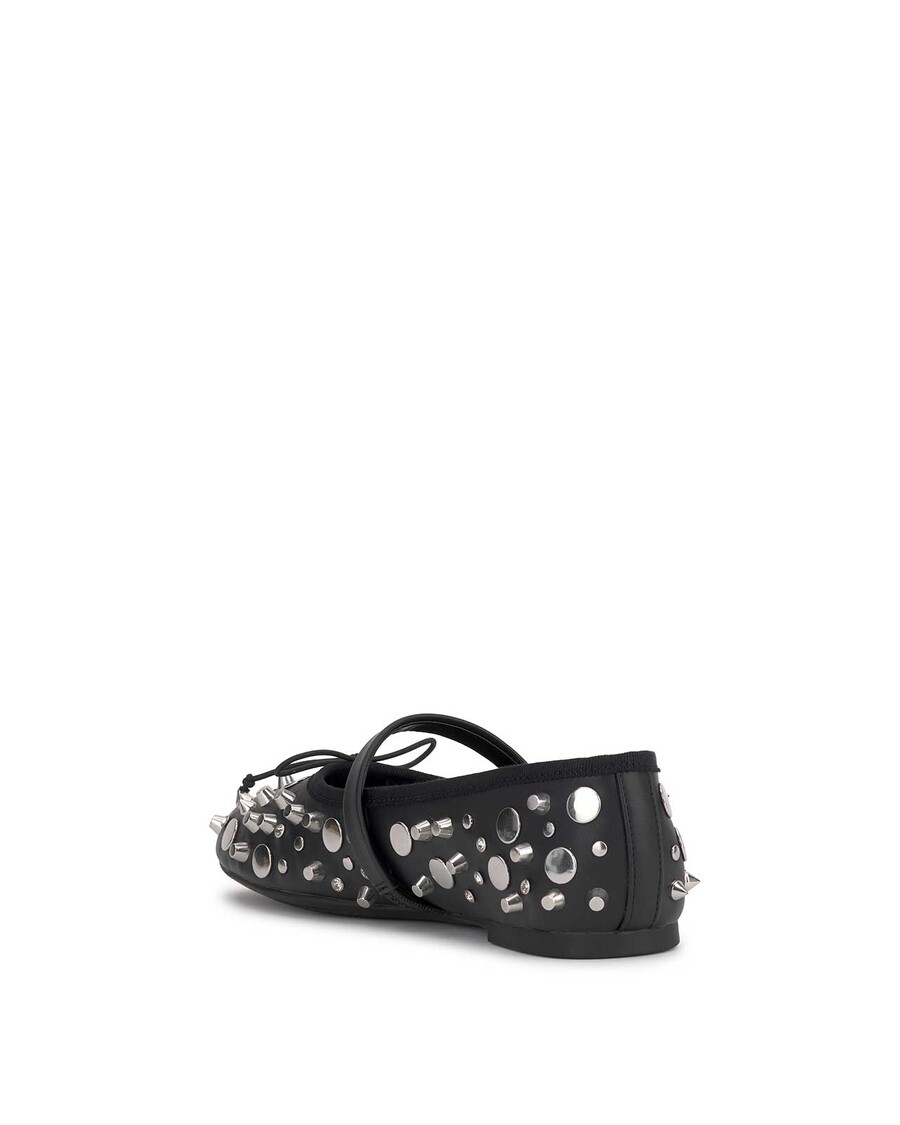 Jessica Simpson Azalina Mary Jane Flat in Black Studded