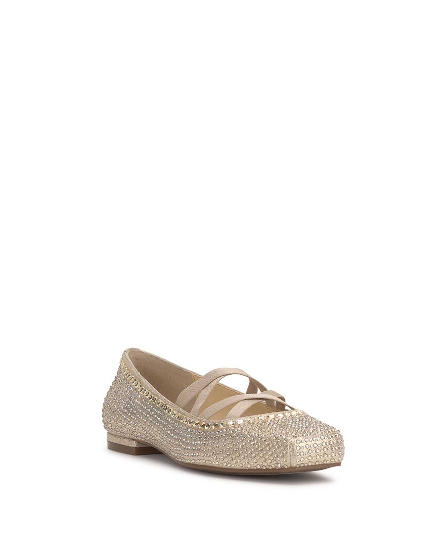Jessica Simpson Otessa Ballet Flat in Champagne