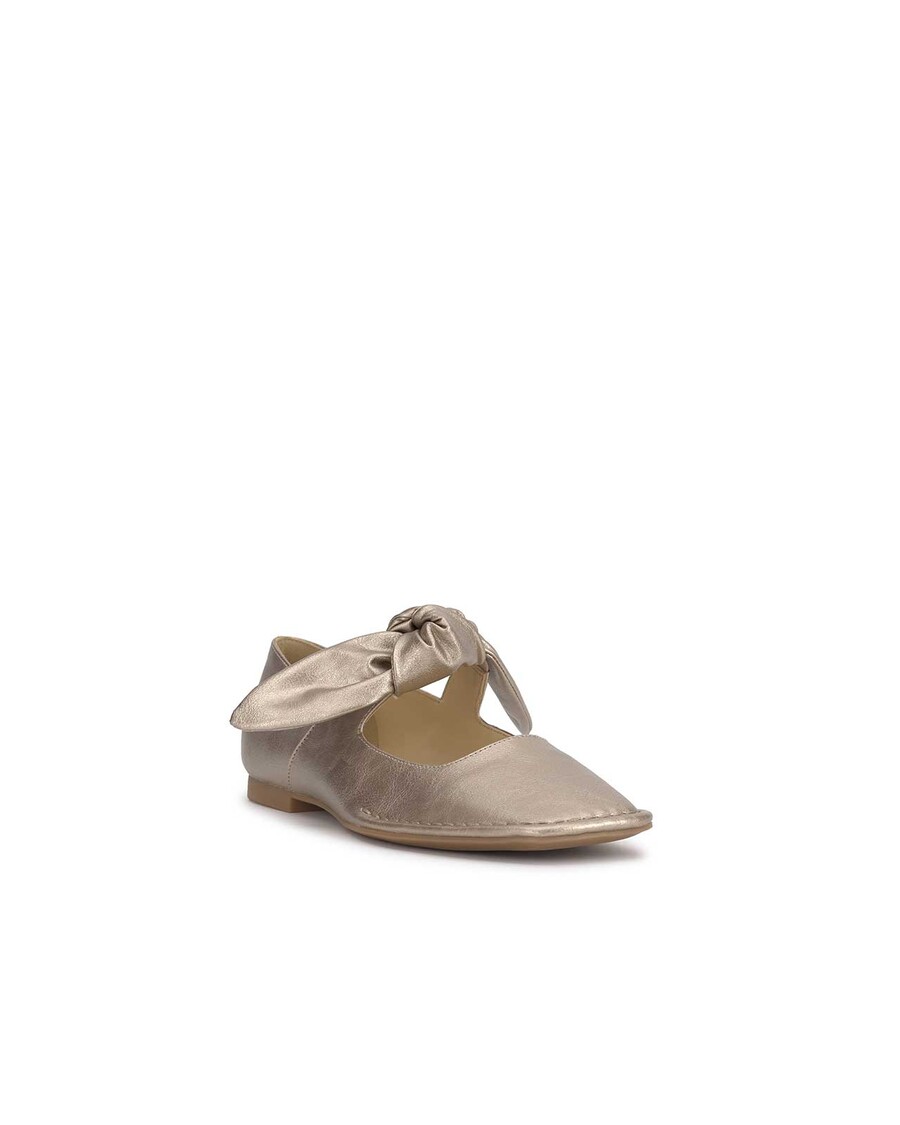 Jessica Simpson Lysute Ballet Flat in Gold