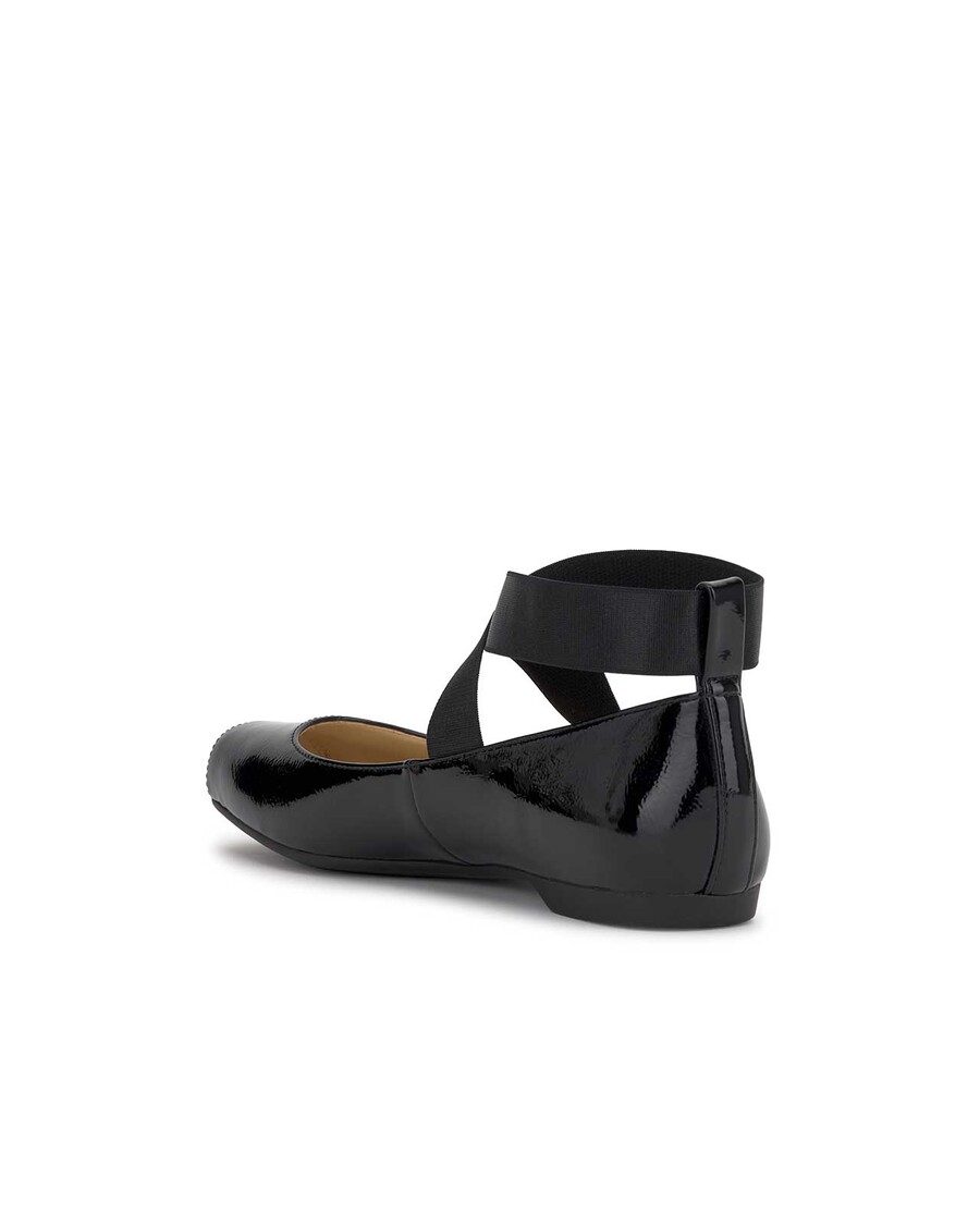 Jessica Simpson Mandalaye Ballet Flat in Black Patent