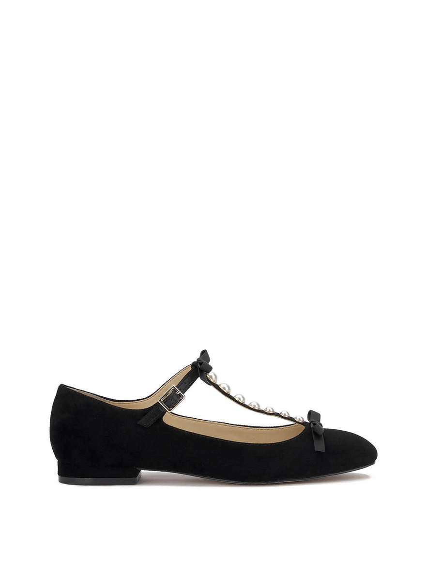 Jessica Simpson Jolliya Ballet Flat in Black