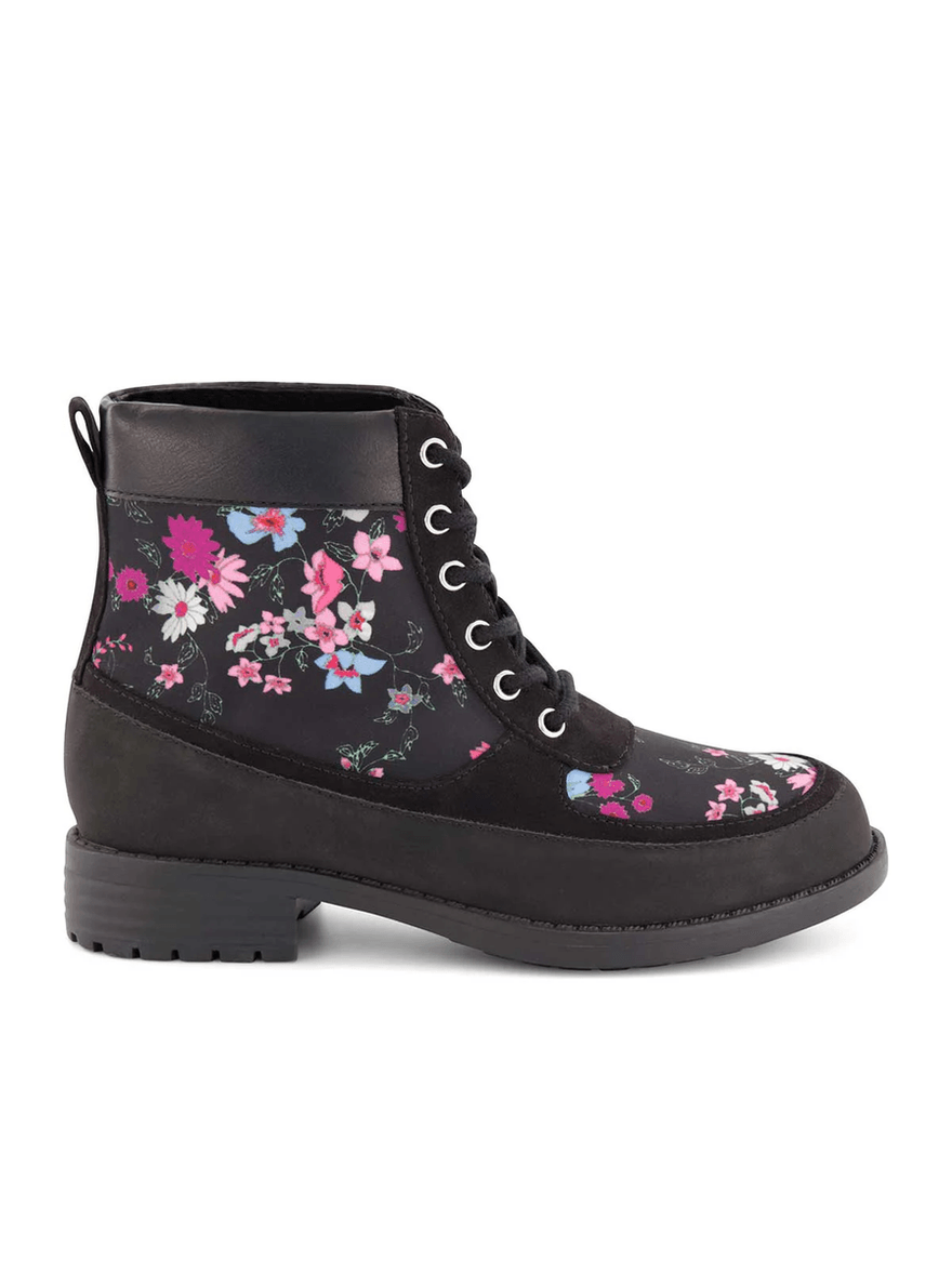 Jessica Simpson Girls' Daria Lace Moto Boot in Black