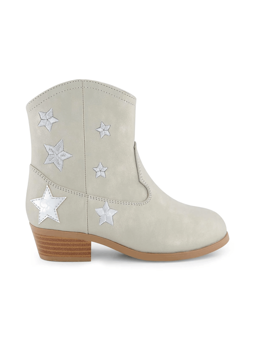 Jessica Simpson Girls' Marina Star Western Boot in Tan