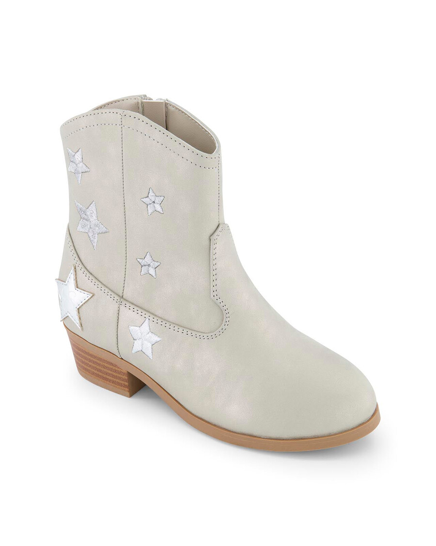 Jessica Simpson Girls' Marina Star Western Boot in Tan
