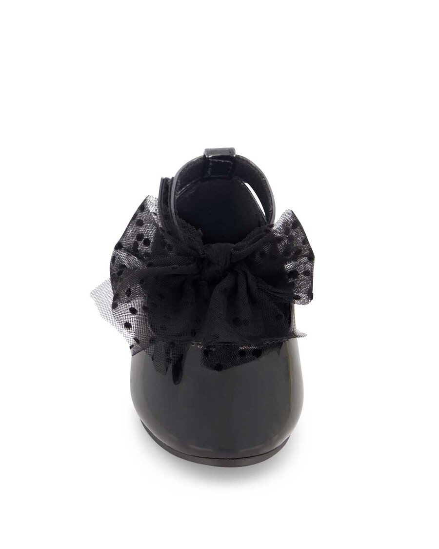 Jessica Simpson Toddler Amy Tulle Ballet Flat in Black