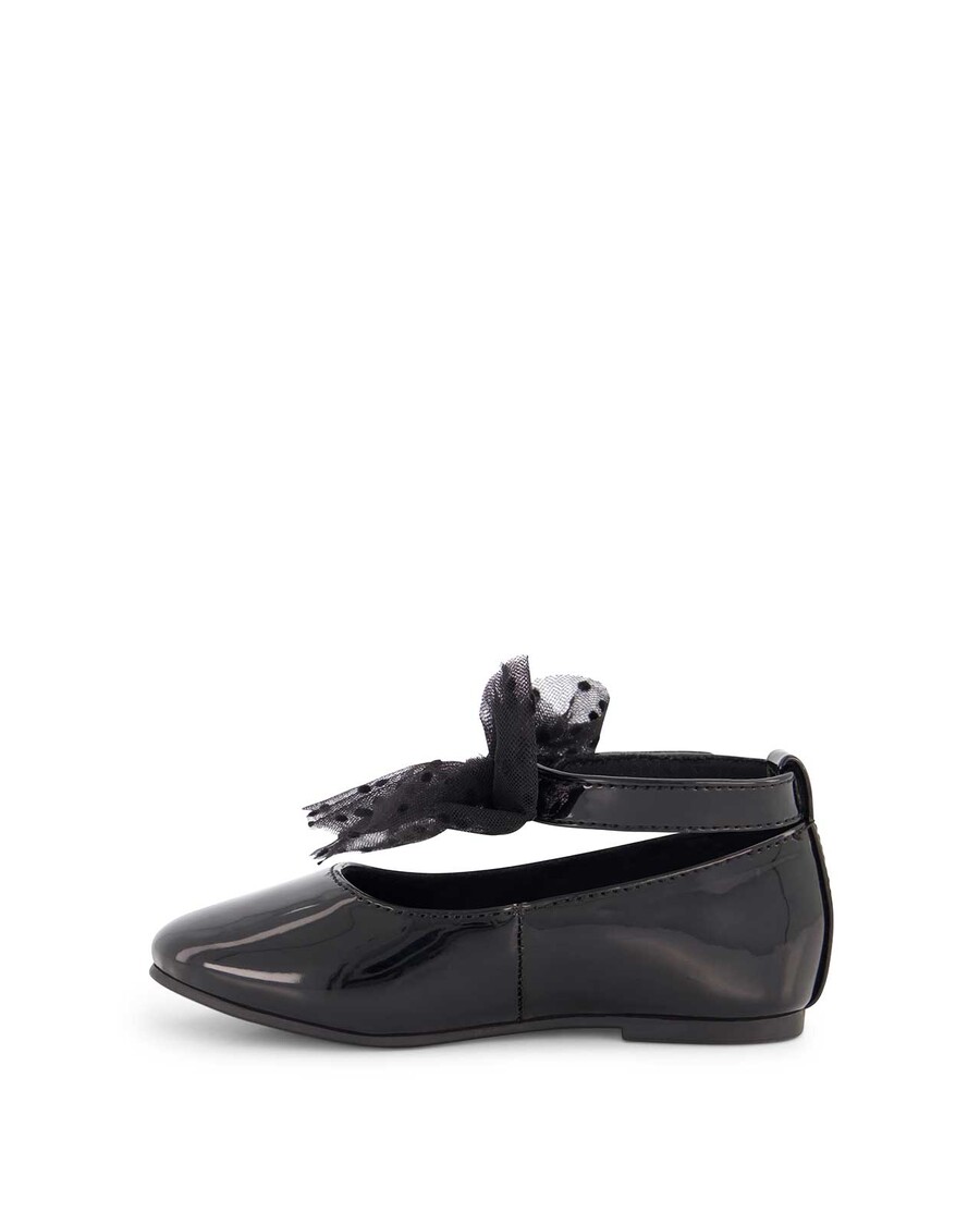 Jessica Simpson Toddler Amy Tulle Ballet Flat in Black