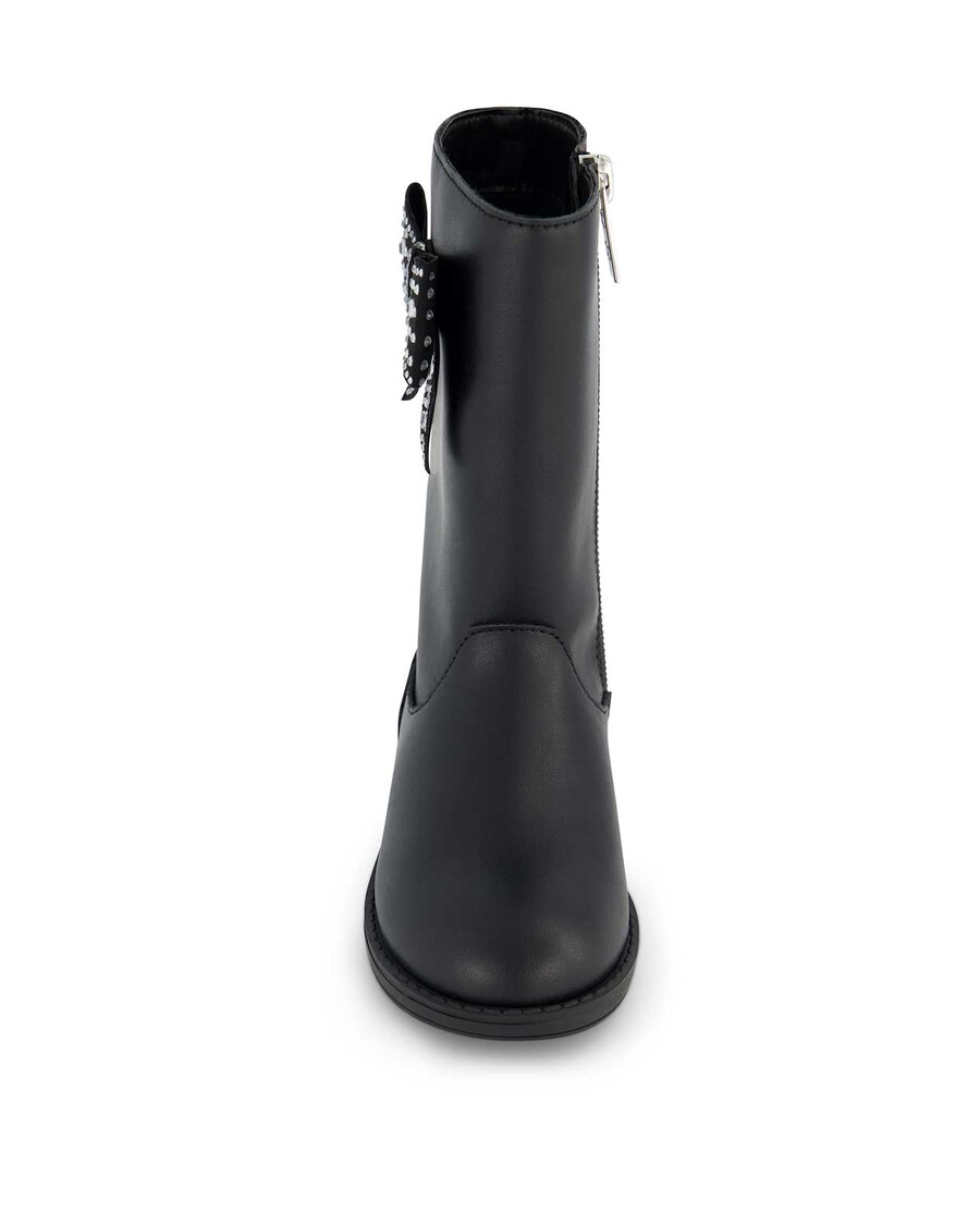 Jessica Simpson Toddler Evie Ribbon Boot in Black