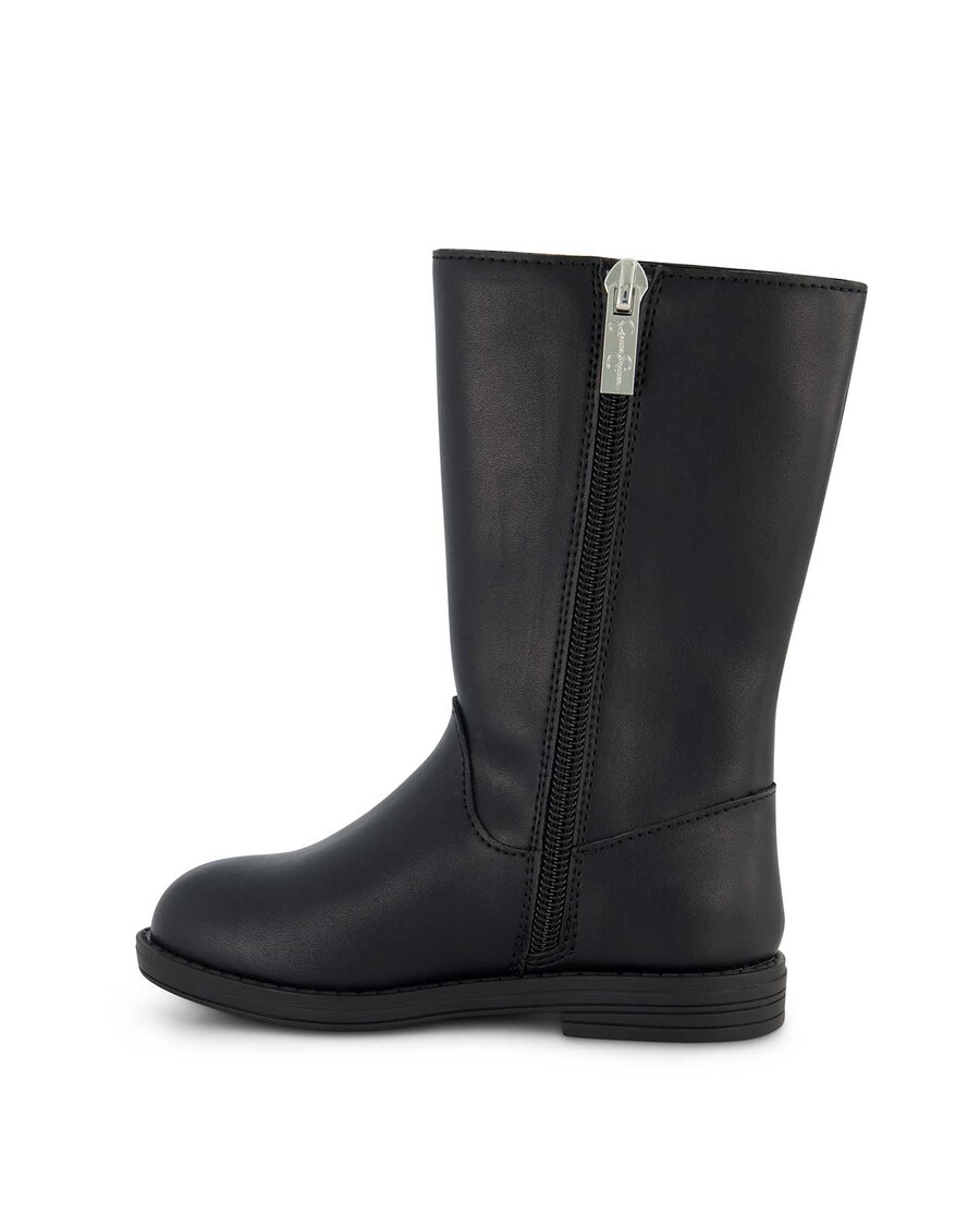 Jessica Simpson Toddler Evie Ribbon Boot in Black