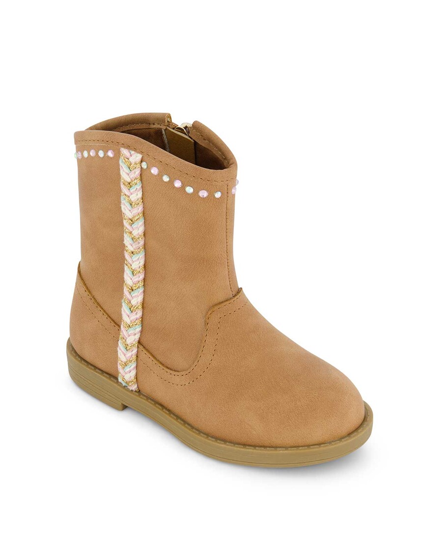 јессица симпсон малишан лаила стрипе вестерн чизма у коњаку