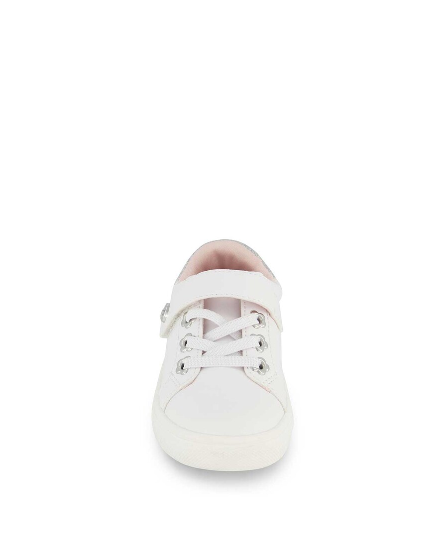 Jessica Simpson Toddler Gina Bijou Low Sneaker in White