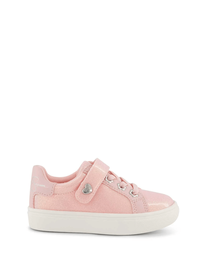 Jessica Simpson Toddler Gina Bijou Low Sneaker in Pink