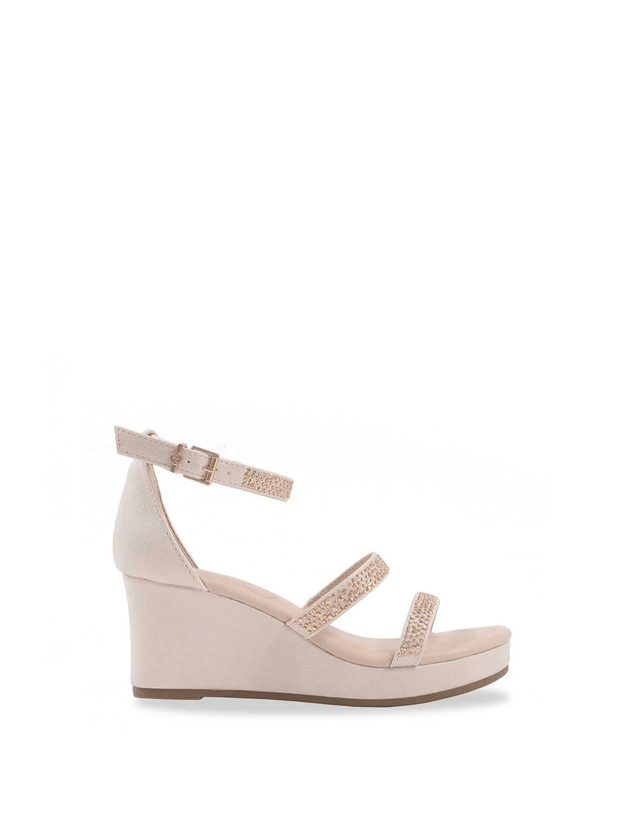 Jessica Simpson Little Girls' Asha Karli Wedge in Gold