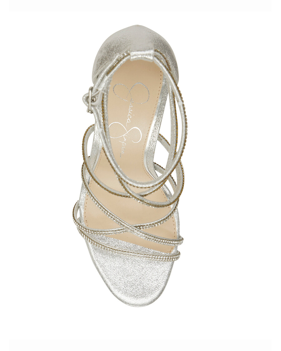 Jessica Simpson Jaeya High Heel in Platinum