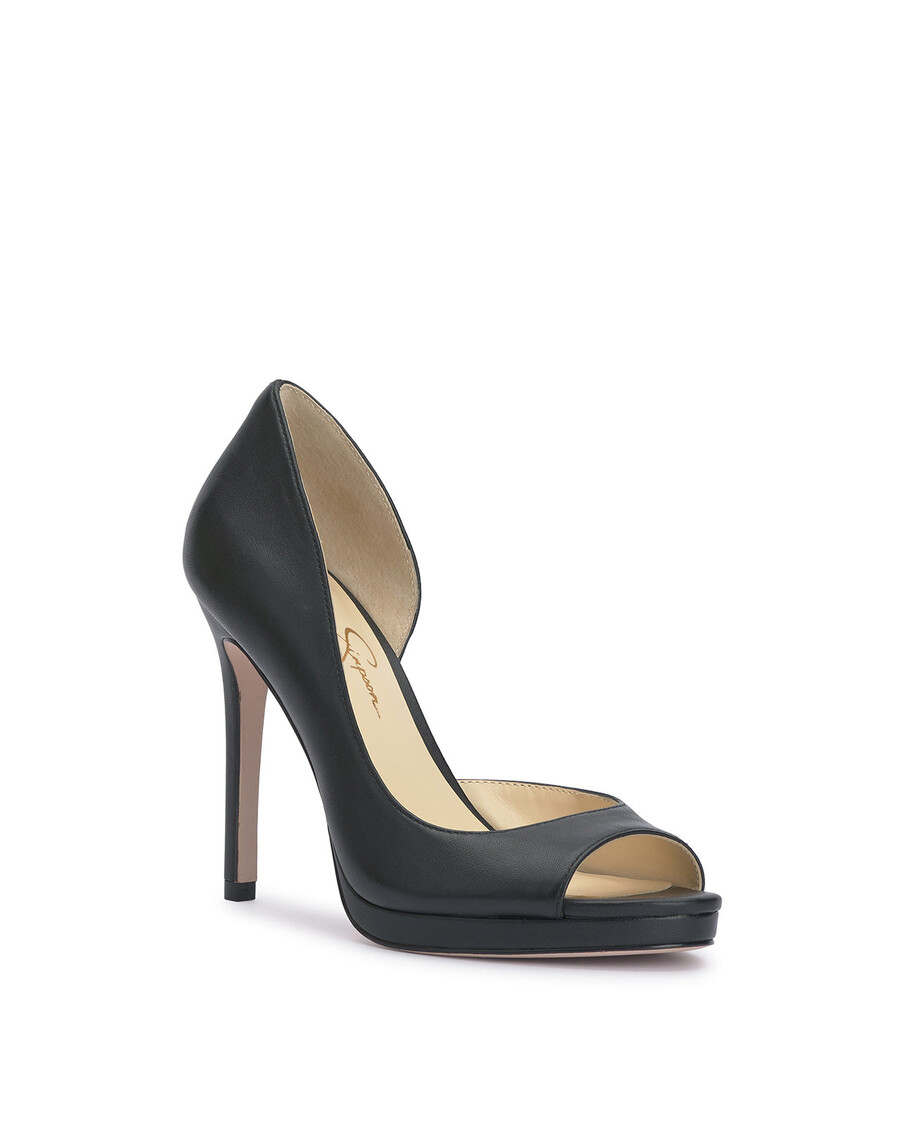 Jessica Simpson Kimli Peep Toe Pump in Black