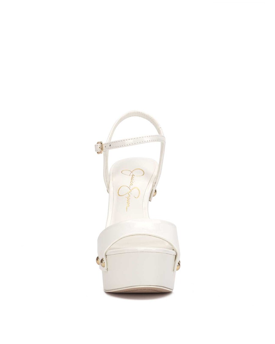 Jessica Simpson Calenta Studded Platform in White