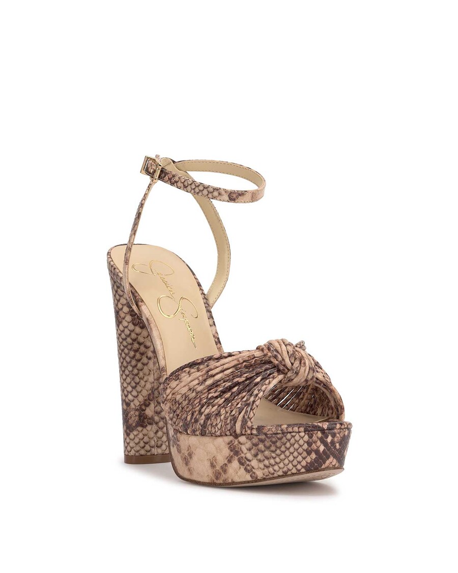 Jessica Simpson Immie Platform Sandal in Snake