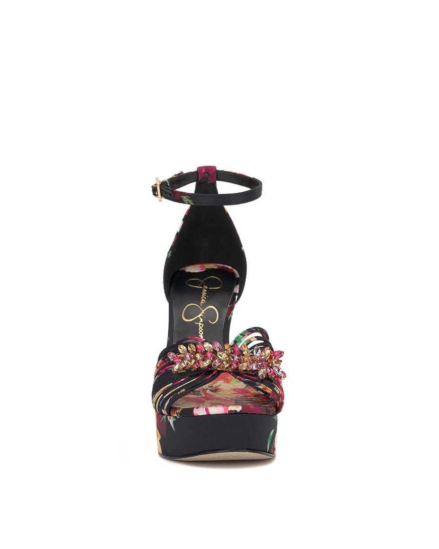 Jessica Simpson Anissia Platform in Black Blossom