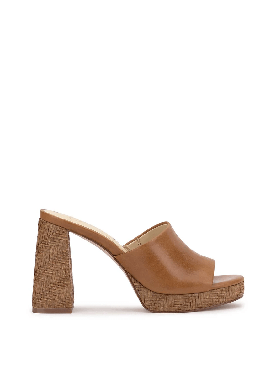 Jessica Simpson Kameena Mule Platform in Brown Sugar