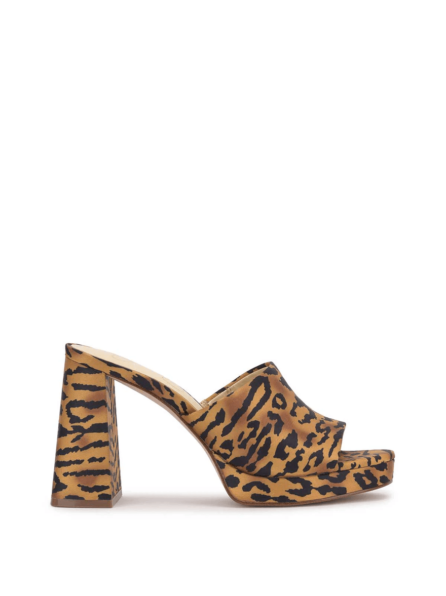 Jessica Simpson Kameena Mule Platform in Tiger Print