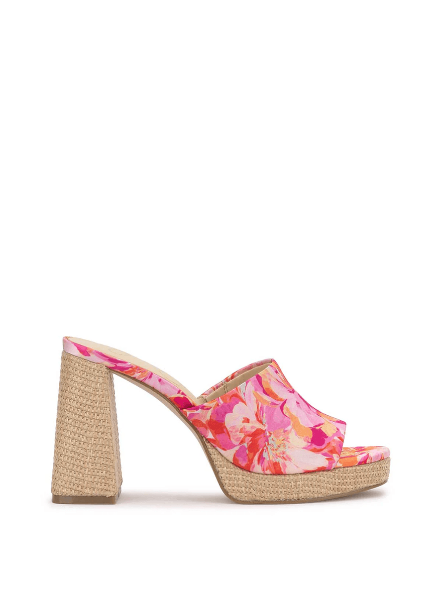 Jessica Simpson Kameena Mule Platform in Pink Floral