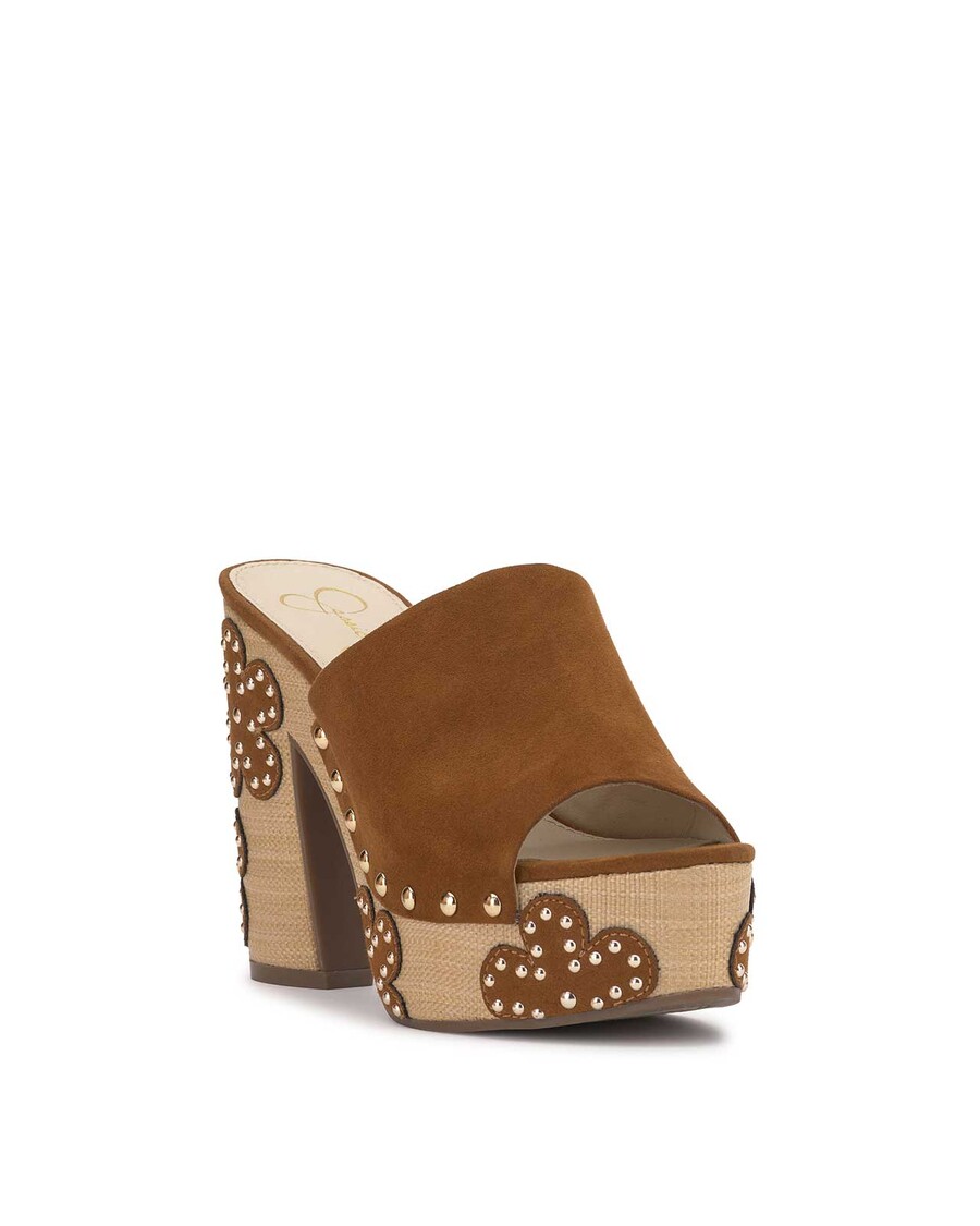 Tobogan Cu Platformă Shelbie Jessica Simpson în Bronz Toscan