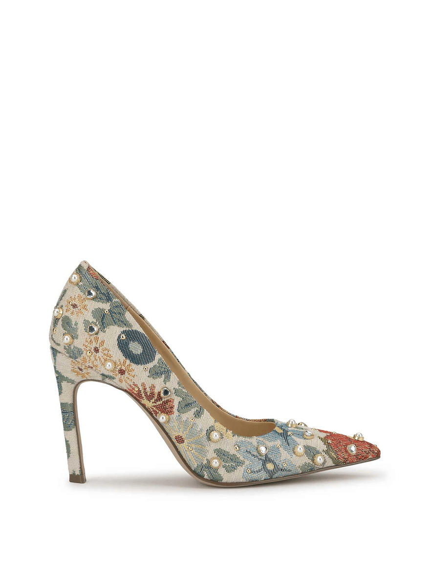 Jessica Simpson Welica High Heel in Harvest Country White Harvest Country