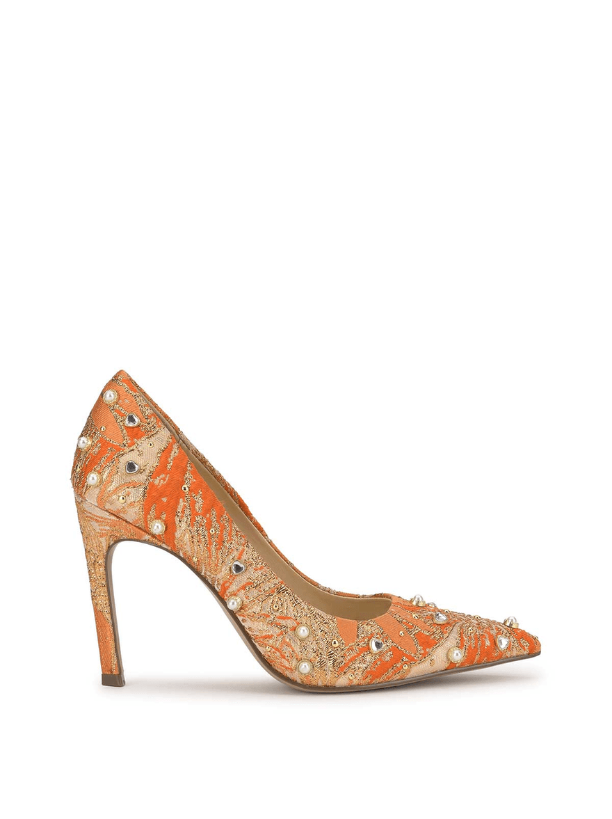 Jessica Simpson Welica High Heel in Tangerine
