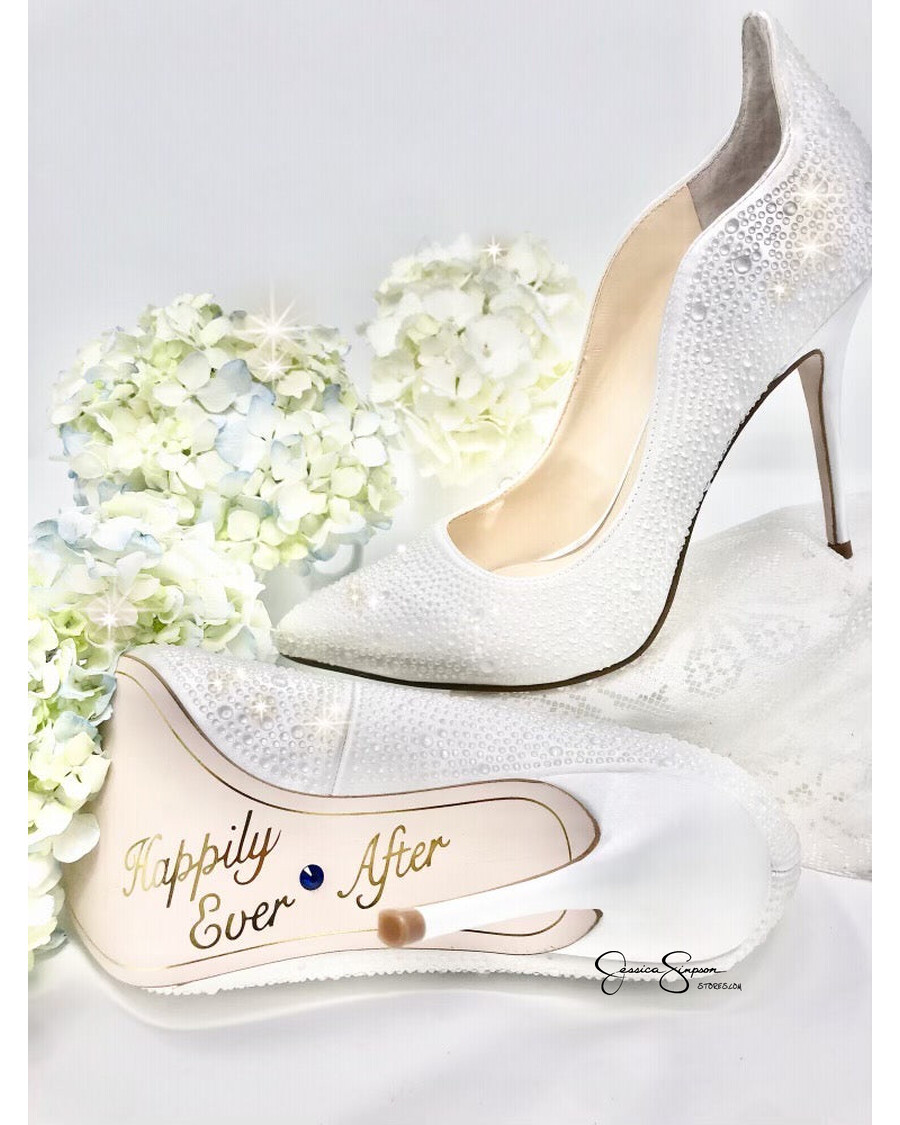 Jessica Simpson Wayva High Heel in White